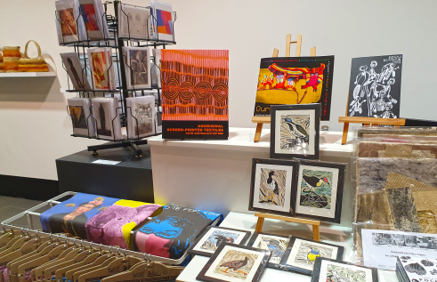 CDU Art Gallery gift shop