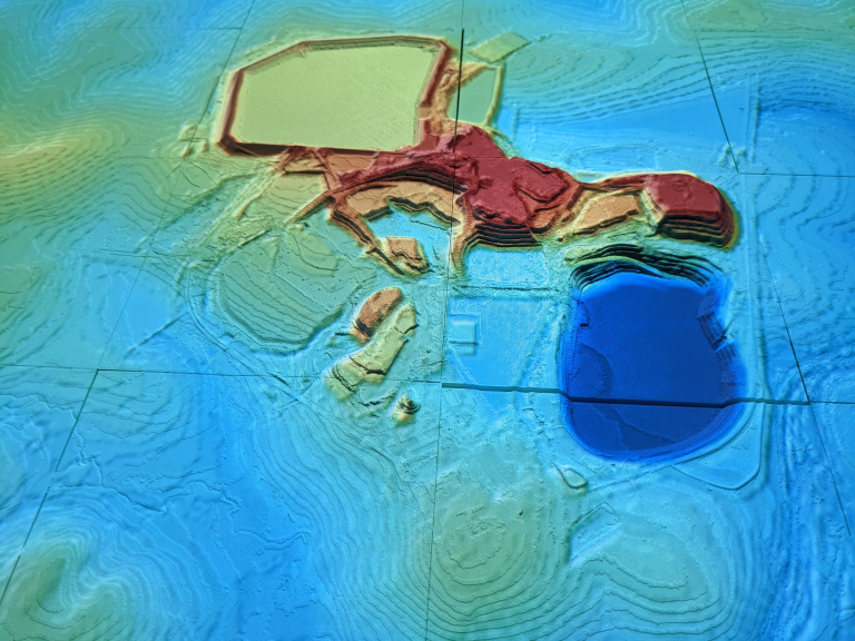 Charles Darwin University (CDU) researcher Rohan Fisher is using 3D printed modeling of mine rehabilitation sites to illustrate outcomes to affected communities.