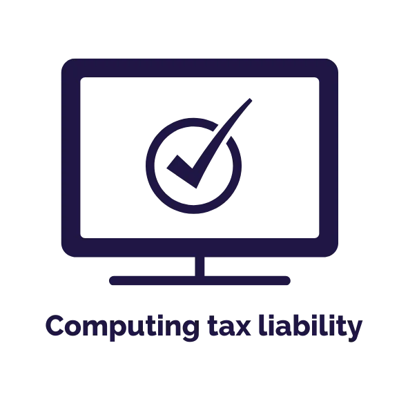 Computing tax liability