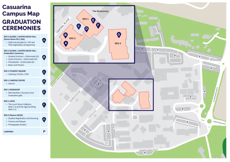 map of campus