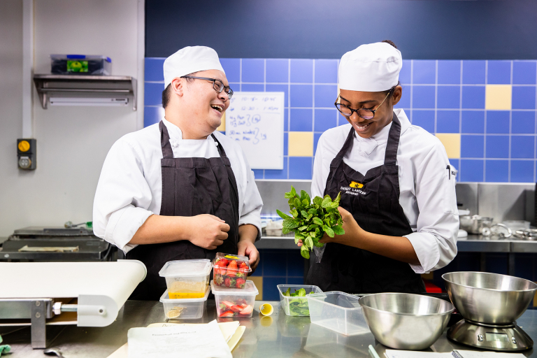 Cookery demonstration