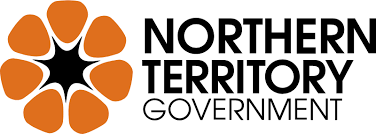 Logo: orange flower with text that say Northern Territory Government