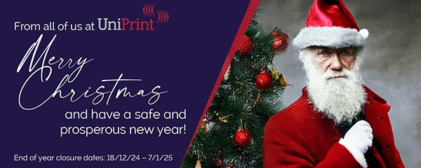 Uniprint Christmas flyer