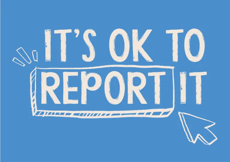 It's ok to report it