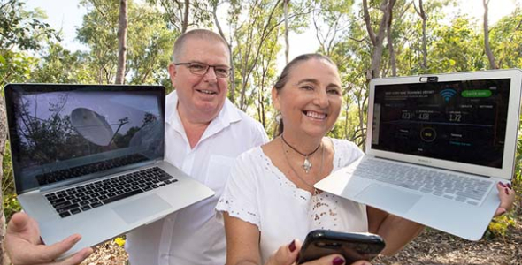 Northern Institute Research Fellows David Murtagh and Marianne St Clair have identified huge benefits from telehealth  