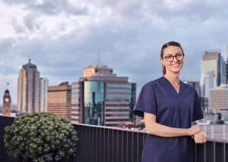 CDU nursing student in Sydney