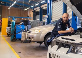 CDU VET student Zach