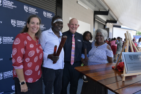  Charles Darwin University Nhulunbuy facility receives official name from Traditional Owners.  