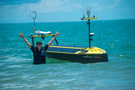 Dr Ruth Patterson is leading a joint scientific and industry proposal to establish a global USV network within the Global Ocean Observing System.  