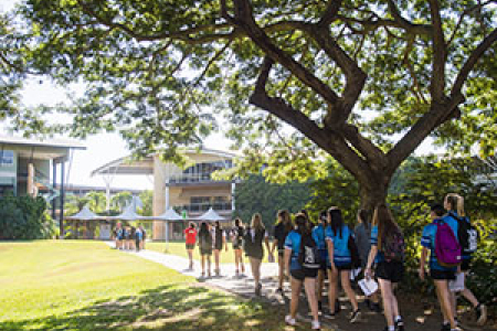 About 300 students attended this year’s event at Casuarina campus. Photo: 2015 Year 10 Discovery Day