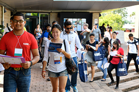 Hundreds of students will attend Orientation at Charles Darwin University this week