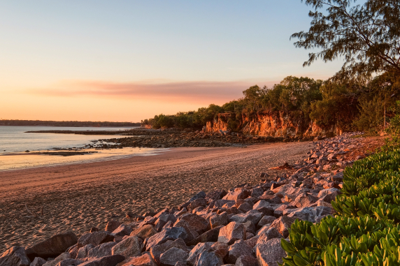 Sunset on a Darwin beach