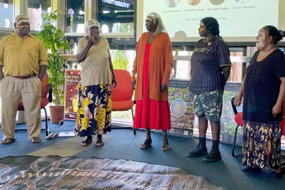 Yolngu elders share governance practices to Sir Roland-Wilson scholarship students