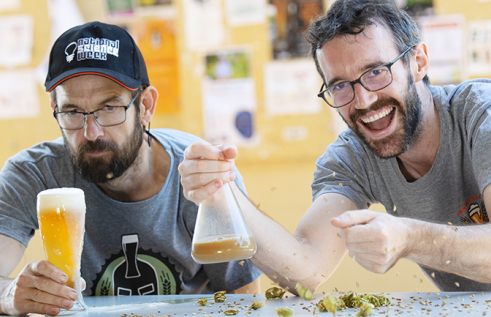 Darwin homebrew enthusiasts Jon Clark and Matthew Elvey will run a workshop on how to make the perfect Territory beer. 