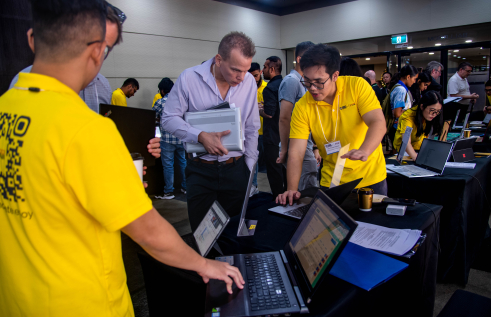 The IT Code Fair is an opportunity for students and industry to connect and explore what’s on the horizon for programming and what solutions are possible for problem we have with technology now.