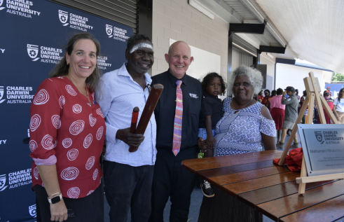  Charles Darwin University Nhulunbuy facility receives official name from Traditional Owners.  