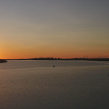 Sunrise over Darwin harbour