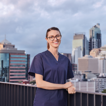 CDU nursing student in Sydney
