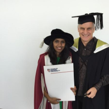 Alumni Awards Finalist Dr Monishka Narayan graduation