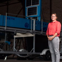 Charles Darwin University (CDU) PhD candidate Ruth Patterson believes that uncrewed vessels (USVs) are the key in understanding the oceanography of remote seas that are difficult for scientists to explore.