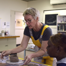 CDU Visual Arts Lecturer Mel Robson is being recognised nationally after being selected for acclaimed Artist-in-Residence program in Canberra. 