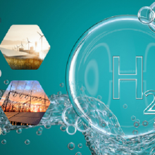 graphic image of hydrogen molecule 