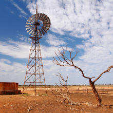 CDU researchers Dr Matthew Abunyewah and Professor Mitchell Byrne are investigating community resilience to drought to better prepare residents of Alice Springs for future possible severe effects. 