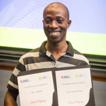 PhD candidate David Ompong has won the CDU 3MT final