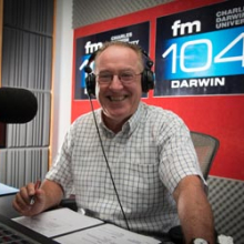 Daryl Manzie is celebrating 12 years as a volunteer presenter with Territory FM