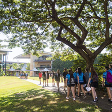 About 300 students attended this year’s event at Casuarina campus. Photo: 2015 Year 10 Discovery Day