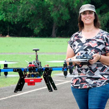 CDU alumnus Dr Renee Bartolo, who has advanced the use of drones in environmental monitoring, has won a prestigious Fulbright Scholarship