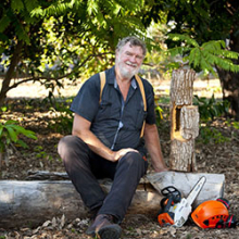 Arboriculture lecturer Phil Kenyon will demonstrate special techniques using a chainsaw to create habitat holes from wood