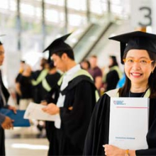 Hundreds of students will celebrate with a broad range of vocational and higher education qualifications at one of two ceremonies today