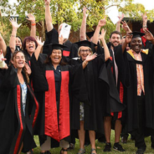 Staff and students celebrate in Tennant Creek