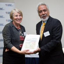 Former Timor-Leste Prime Minister Xanana Gusmão was guest of honour at an alumni event hosted by CDU Deputy Vice-Chancellor Professor Sharon Bell